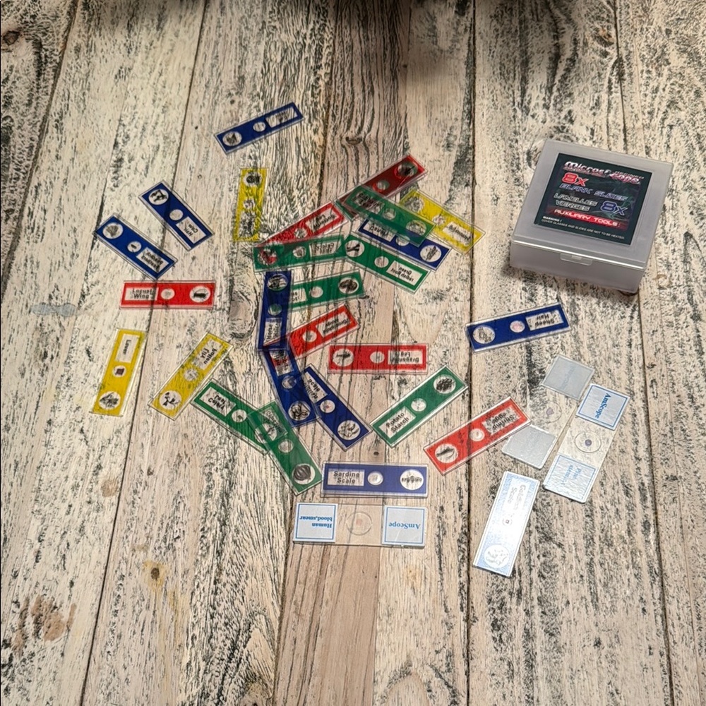 Prepared & Unprepared Microscope Slides
